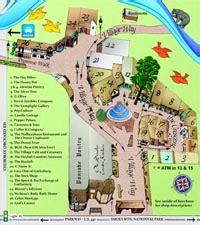 Downtown Gatlinburg Map Printable