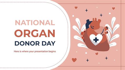 National Organ Donor Day | Google Slides & PPT