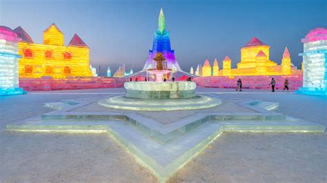 Spectacular city carved from snow and ice rises in China | CTV News