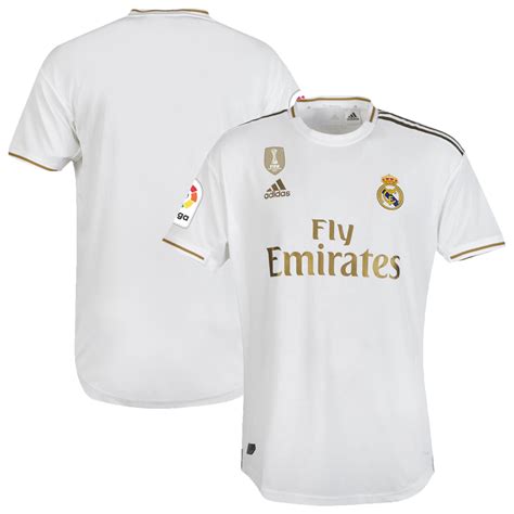 Men's adidas White Real Madrid 2019/20 Home Authentic Jersey