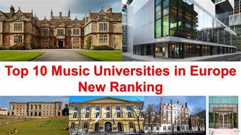 Top 10 Music Universities in Europe New Ranking | New England ...