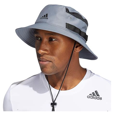 adidas Bucket Hat Men’s Victory III in Gray & Black