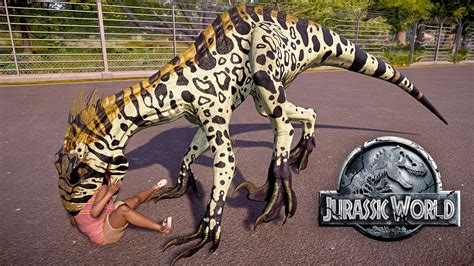 🌍 Jurassic World Evolution - Indoraptor Vs Blue Breakout and Fight (Blue Fight Scene) - YouTube