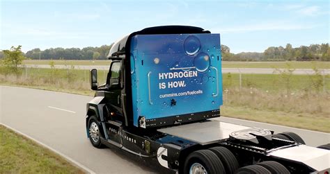 Cummins showcases hydrogen fuel cell truck during 2019 North American ...