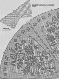 World crochet: Tablecloth 27 | Crochet chart, Cross stitch patterns flowers, Crochet tablecloth