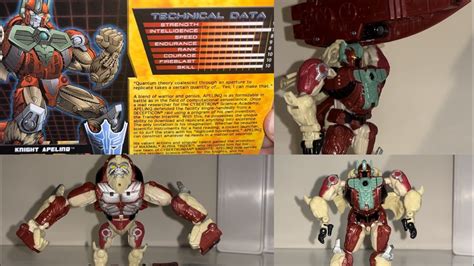 Transformers botcon 2014 exclusive knight apelinq figure review ...