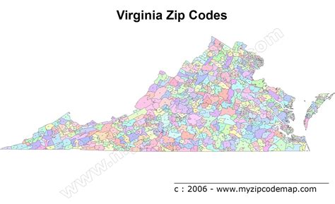 Virginia Zip Code Maps Free Virginia Zip Code Maps | Virginia Map