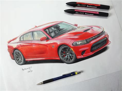 The Dodge Charger SRT drawn by Anthony-C/me, 2020. : r/Charger