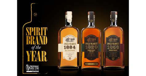 Uncle Nearest Premium Whiskey Honored As Wine Enthusiast's 2020 Spirit Brand Of The Year