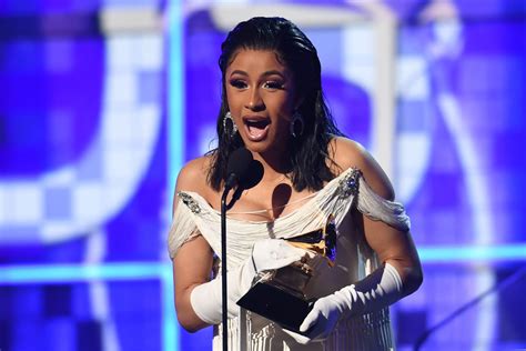 Cardi B Receives Her Grammy 2 Years Late - HOME