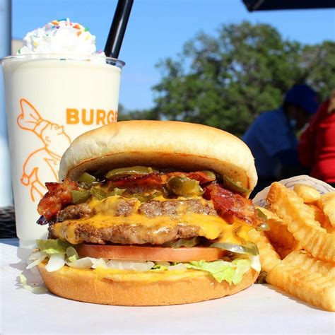 Burger Boy menu in San Antonio, Texas, USA