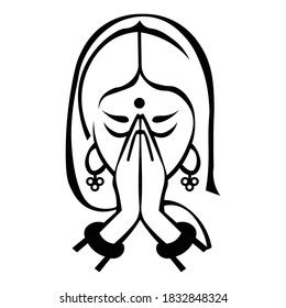 9,154 Namaste Symbol Images, Stock Photos, and Vectors | Shutterstock