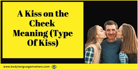 A Kiss on the Cheek Meaning (Type Of Kiss)