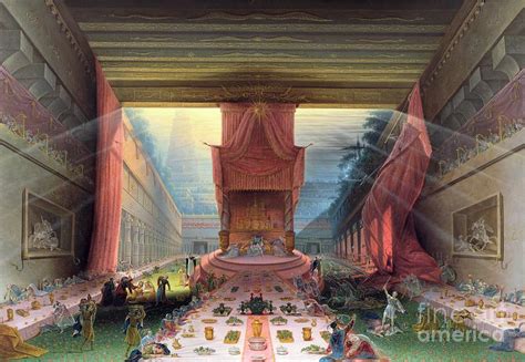 Belshazzar's Feast Painting by Samuel Colman - Pixels