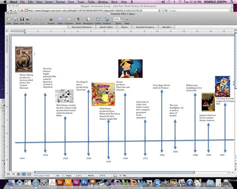 Animation Essay: Brief History Of Animation