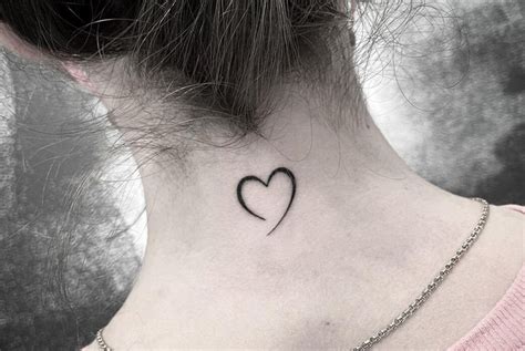 Share more than 153 single line heart tattoo super hot - tnbvietnam.edu.vn