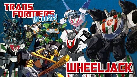 TRANSFORMERS: THE BASICS on WHEELJACK | Transformers, Basic, Cartoon