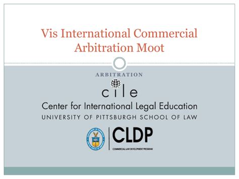 Vis International Commercial Arbitration Moot