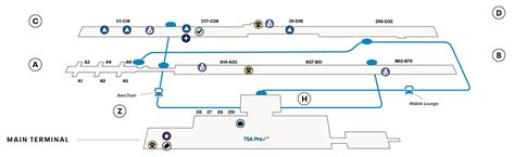 Dulles International Airport Map | United Airlines