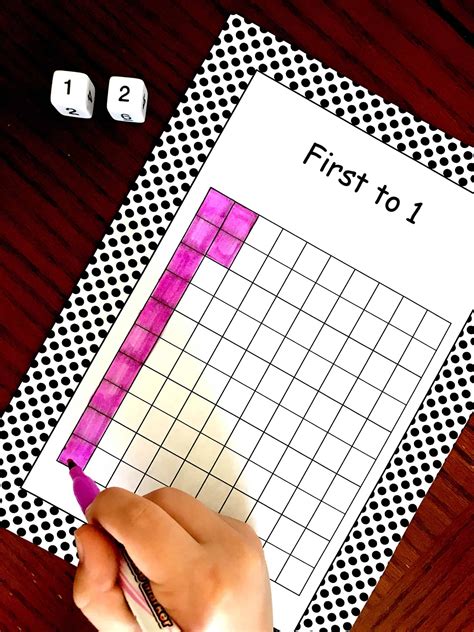 2 No-Prep Printable Decimal Games to Introduce Modeling Decimals