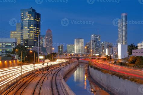 Tel Aviv Skyline 714287 Stock Photo at Vecteezy