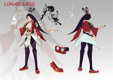 Lunar Sage Skin Concept Art : r/VALORANT