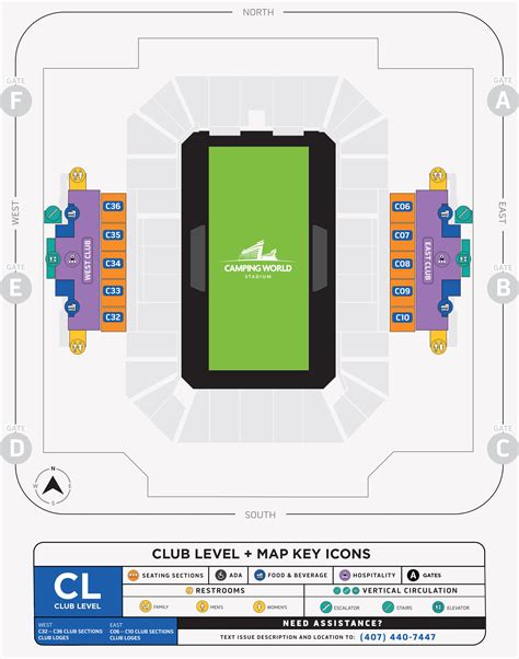 Citrus Bowl Seating Chart With Seat Numbers | Brokeasshome.com