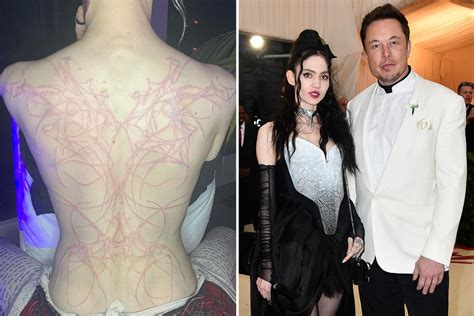 Elon Musk's girlfriend Grimes reveals her very painful 'beautiful alien ...