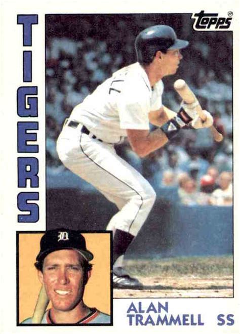 10 Great Alan Trammell Baseball Cards Every Serious Collector Should ...