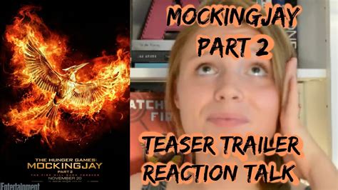 Mockingjay Part 2 Teaser Trailer Reaction/Talk - YouTube