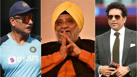 Ravi Shastri and Sachin Tendulkar wish Bishan Singh Bedi on his 75th birthday