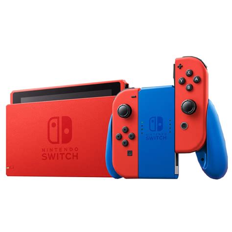 Nintendo Switch Mario Red & Blue Edition Console (Premium Refurbished ...