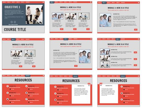 Here Are Some Free E-Learning Templates to Speed Up Your Course Design | The Rapid E-Learning Blog