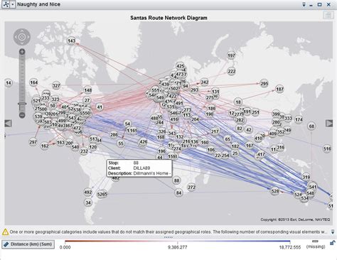 Santa's route in SAS Visual Analytics - SAS Users