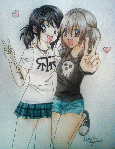 best friends by Killjoy-Chidori on deviantART | Drawings of friends ...