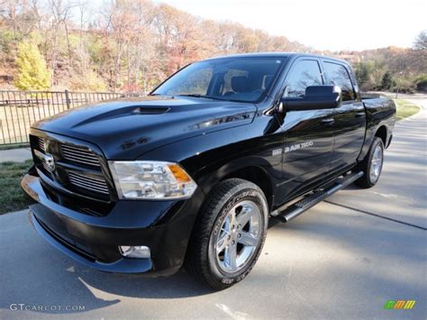 2012 Black Dodge Ram 1500 Sport Crew Cab 4x4 #73347541 Photo #6 ...