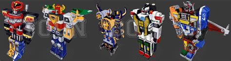 Power Rangers Super Legends - Megazords by toonboyii on DeviantArt