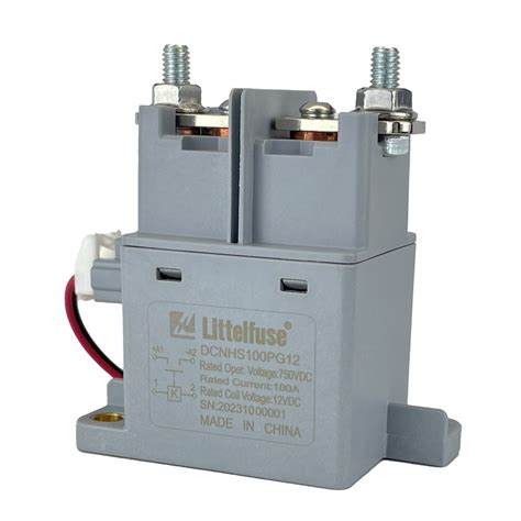 DCNHS Series - High Voltage DC Contactor Relays from DC Solenoids and ...