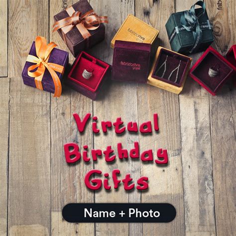 Send Virtual Birthday Gifts With Name