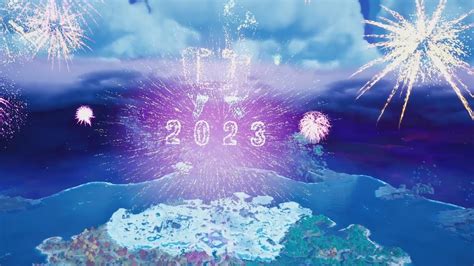 Fortnite New Year's In-Game LIVE Event Showcase! (2023 Celebration ...