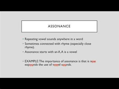 Assonance, Consonance and Alliteration – Creative Writing Lab