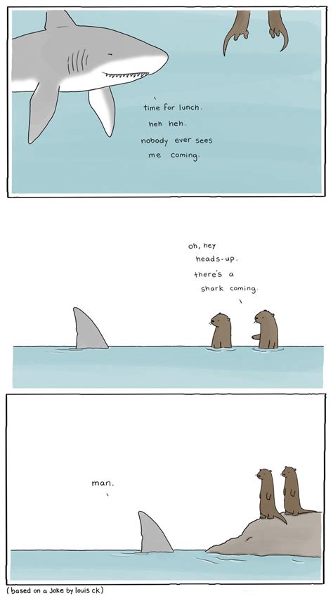 Shark / lizclimo :: louis ck :: shark :: comics (funny comics & strips ...