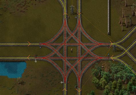 Factorio Rail Junctions