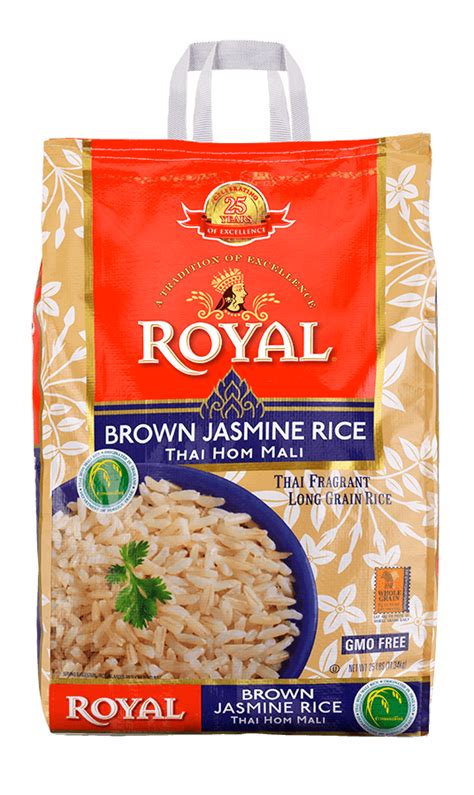 Brown Jasmine Thai Hom Mali Rice : Authentic Royal®