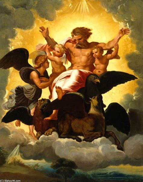 Art Reproductions Vision Of Ezekiel by Giuseppe Cades (1750-1799, Italy ...