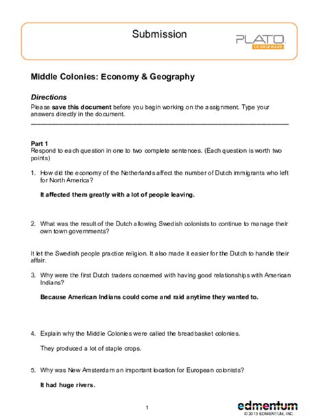 (DOC) Middle Colonies: Economy & Geography | Mason Fanelli - Academia.edu