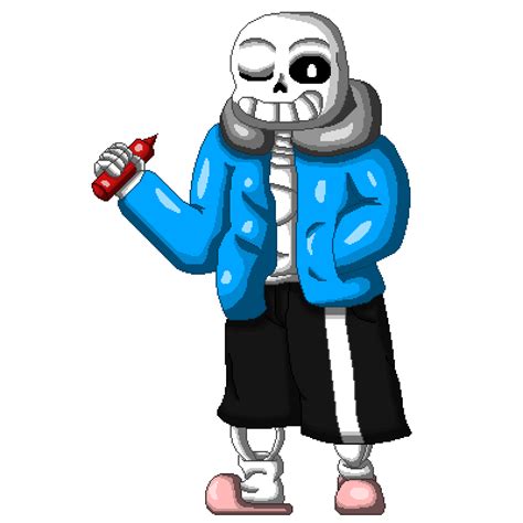 Undertale Sans Pixel Art Gif