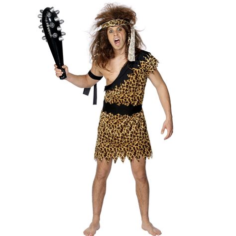 New Jungle Cavewoman Caveman Flintstones Prehistoric Fancy Dress Costume Adult | eBay