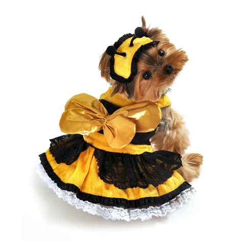 Honey Bee Dog Costume by Anit Accessories | Мода для собак, Одежда для собак, Собаки