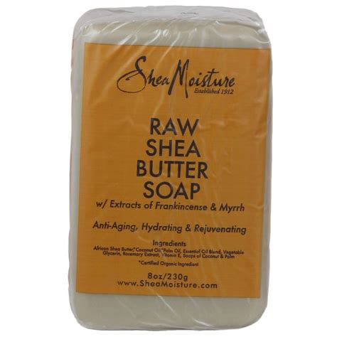 Shea Moisture Raw Shea Butter Soap 8 oz - Shopolle.com